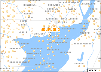 map of Jāwewāla