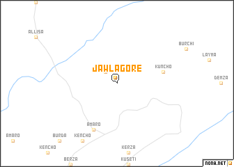 map of Jawla Gorē