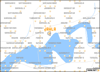 map of Jawla