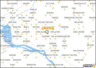 map of Jawmīq