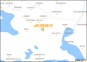 map of Jaya-amaya