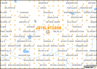 map of Jayalatgama