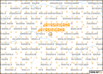 map of Jayasirigama