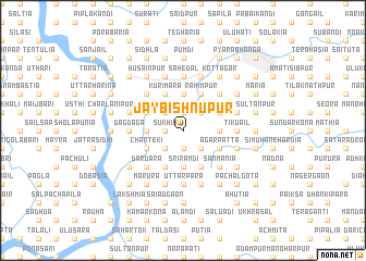 map of Jay Bishnupur