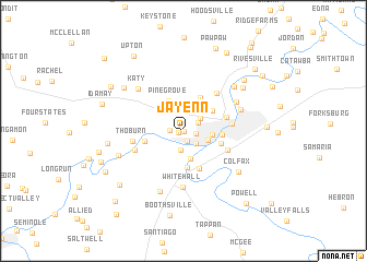 map of Jayenn