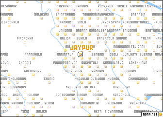 map of Jaypur