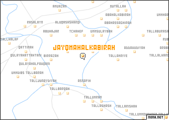 map of Jayqmah al Kabīrah