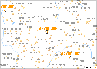 map of Jayunuma