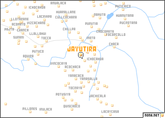 map of Jayutira