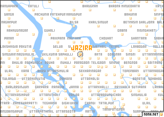 map of Jazira