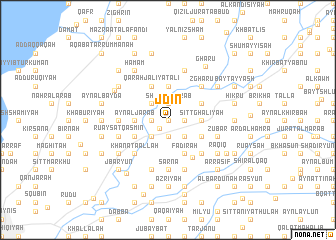 map of Jdīn