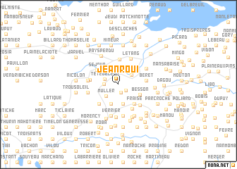 map of Jeanroui