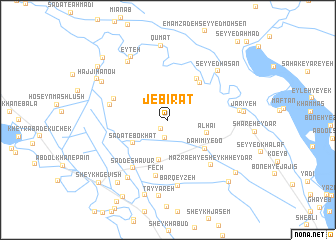 map of Jebīrāt