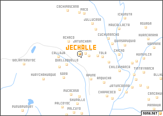 map of Jechalle