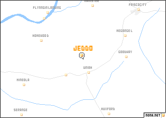 map of Jeddo