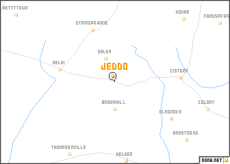 map of Jeddo