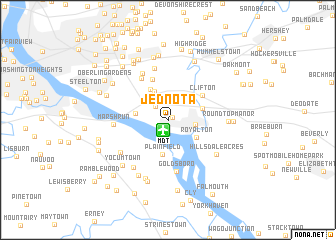 map of Jednota