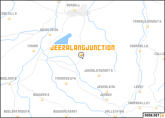 map of Jeeralang Junction