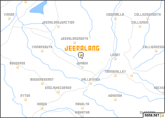 map of Jeeralang