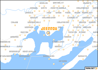 map of Jeerrow