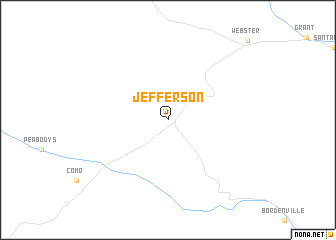 map of Jefferson