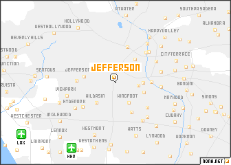 map of Jefferson