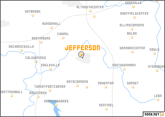 map of Jefferson