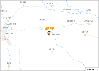 map of Jeff