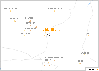 map of Jegārg