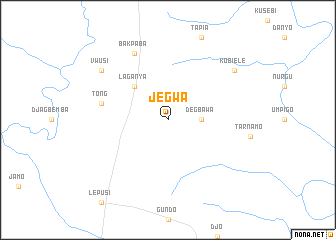 map of Jegwa