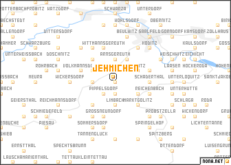 map of Jehmichen