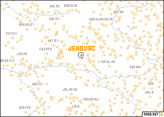 map of Jehovac