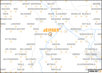 map of Jeinsen