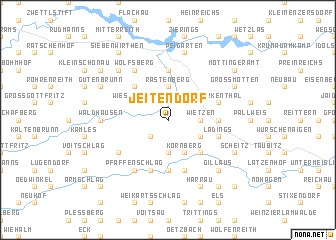map of Jeitendorf