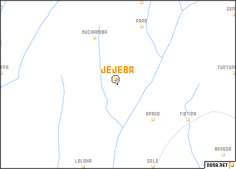 map of Jejeba