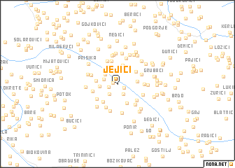 map of Jejići