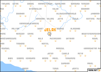 map of Jelak