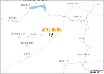 map of Jelloway