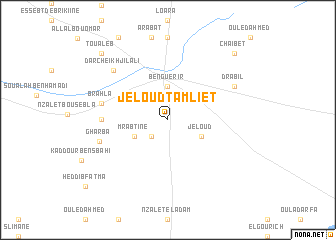 map of Jeloud Tamliet