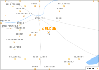 map of Jeloud