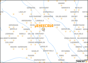 map of Jemeecada