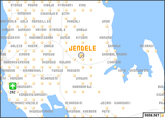 map of Jendele