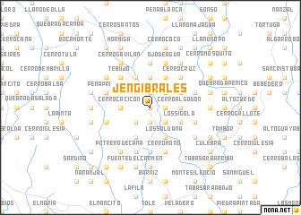 map of Jengibrales