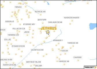 map of Jenhaus