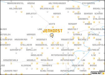 map of Jenhorst