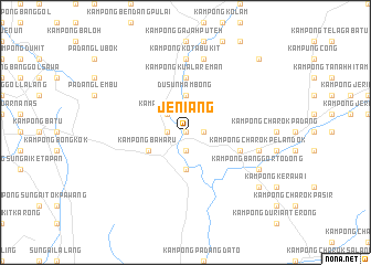 map of Jeniang