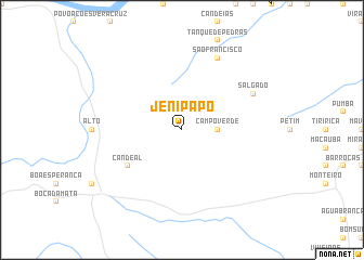 map of Jenipapo