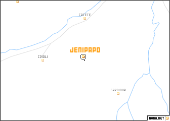 map of Jenipapo