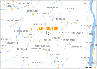 map of Jenkinstown