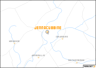 map of Jennacubbine